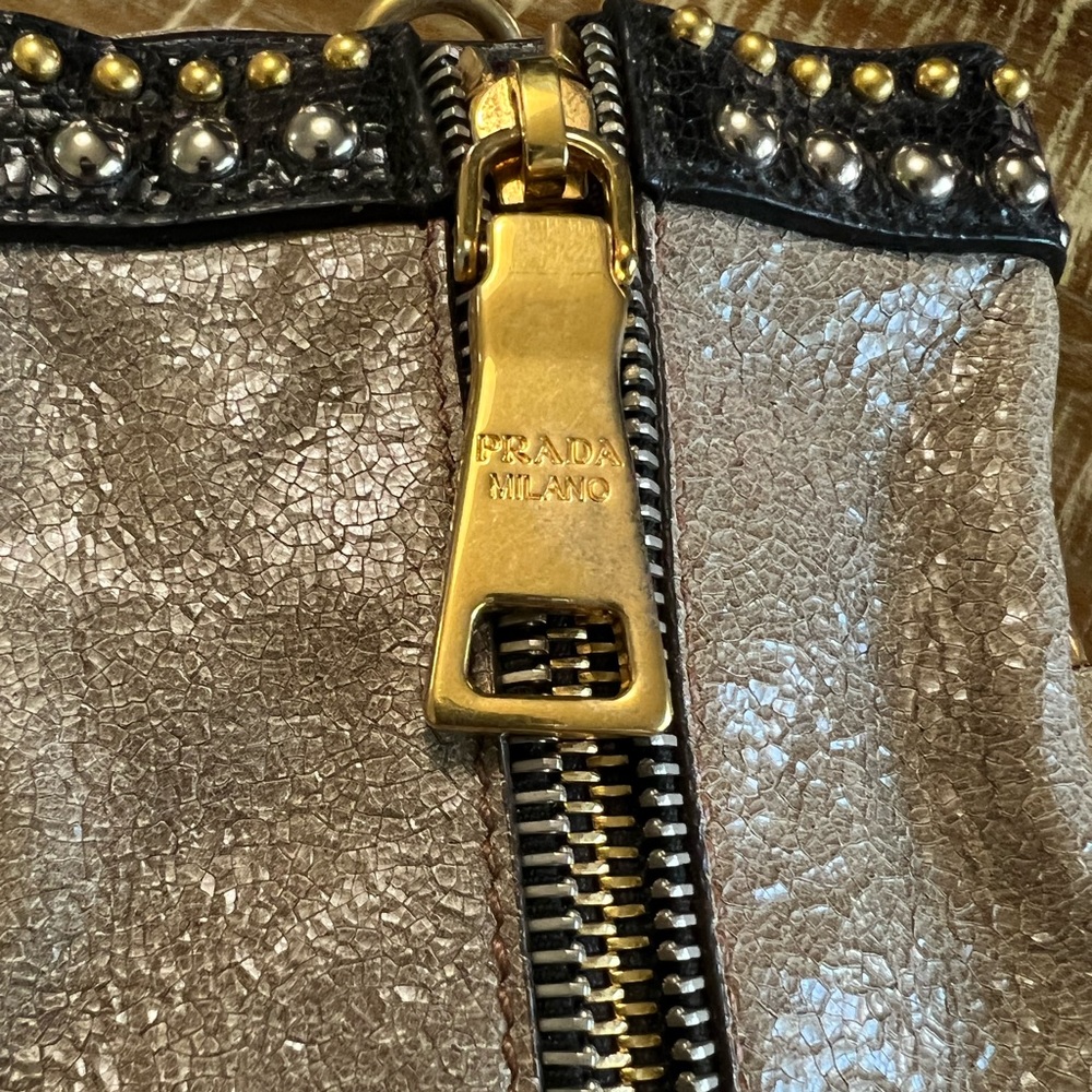 Gorgeous Prada studded 2way bag! - Picture 11 of 16